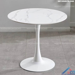Bàn tiếp khách tulip mặt đá -BCF 33