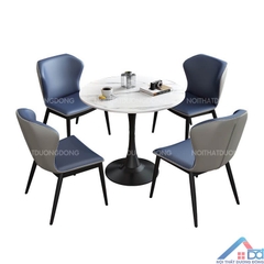 Bàn tròn mặt đá ceramic -BCF 41