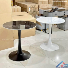 Bàn tròn mặt đá ceramic -BCF 41