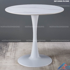 Bàn tulip mặt đá ceramic -BCF 24