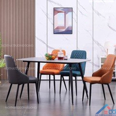 Ghế nhập khẩu Sheraton trám da -CF 28