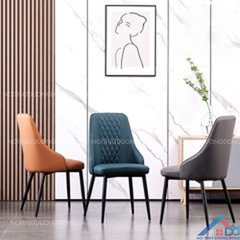 Ghế nhập khẩu Sheraton trám da -CF 28