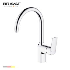 Vòi rửa bát Bravat F7121179CP-1A-ENG nóng lạnh