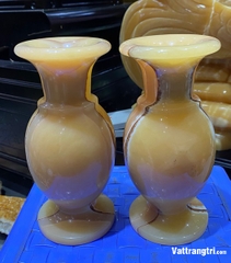 Cặp lục bình hút tài hút lộc ngọc hoàng long 19.5cm