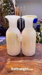 Cặp lục bình thu hút tài lộc thach anh hồng 19cm