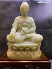 Phật dược sư ngọc onyx 28cm