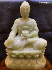 Phật dược sư ngọc onyx 28cm