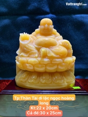 Thần Tài di lặc ngọc hoàng long 30cm