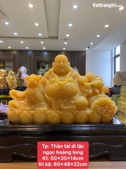 Thần tài di lặc ngọc hoàng long 60cm