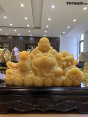 Thần tài di lặc ngọc hoàng long 60cm