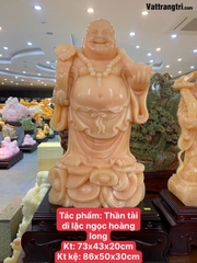 Thần tài di lặc ngọc hoàng long 86cm