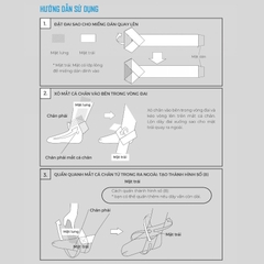 Đai cố định cổ chân Bonbone Free Supporter AM