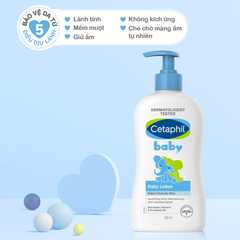 Sữa dưỡng ẩm toàn thân cho bé Cetaphil Baby Daily Lotion 400ml