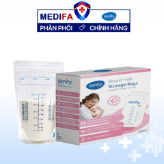Túi trữ sữa Sanity (hộp 30 chiếc)