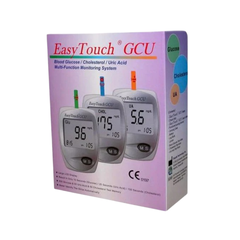 Máy đo 3 in 1 đường huyết, mỡ máu, gout EasyTouch®GCU - chưa kèm que thử