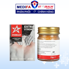 Cao xoa bóp Starbalm Đỏ 25g