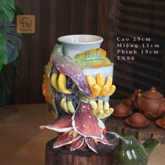 Bình Đắp Buồng Chuối Mùa Hạ Vuốt Tay Độc Bản - TN96