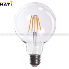 Bóng đèn thuỷ tinh G125 4w/6w ánh sáng vàng