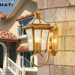 Đèn tường đồng ngoài trời Ivo