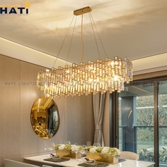 Đèn thả pha lê Isabel