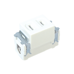 Ổ cắm đơn (Dùng cho phích cắm dẹp)