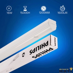 Bộ máng đèn led T8 Philips BN016C Lifetime 15.000h 0.6-1.2m