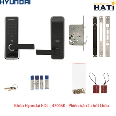 Khóa thông minh Hyundai HDL-4700SK mở khóa thẻ từ