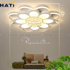 Đèn ốp trần led Tora 8 cánh