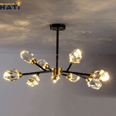 Đèn thả decor pha lê TDC199