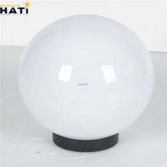 Đèn trụ cầu sứ đục đế bằng