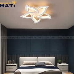 Đèn ốp trần led hình lưỡi rìu 5 cánh