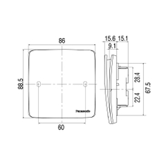 Công tắc B, 1 chiều, 1 thiết bị