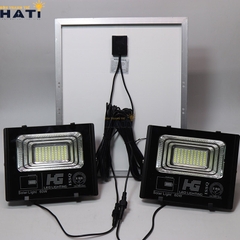 Đèn pha led năng lượng mặt trời đôi 60w+60w/100w+100w