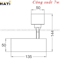 Đèn rọi đế ngồi Pluto 7w/15w