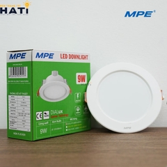 Đèn âm trần MPE Seri DLE lắp âm/lắp nổi 6w-7w-9w-12w-18w