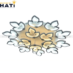 Đèn ốp trần led hình lá phong 15 cánh