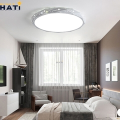 Đèn led ốp trần Asta viền đentrắng