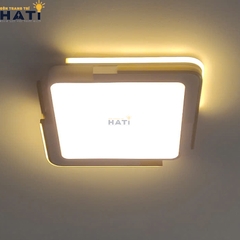 Đèn LED ốp trần Lavender viền trắng