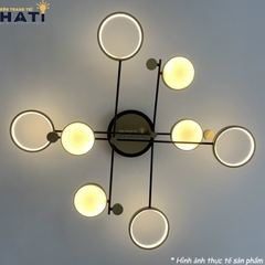 Đèn ốp decor Aki 8 bóng - ODC-013/4+4