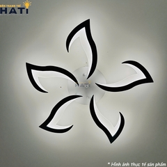 Đèn ốp trần led hình lưỡi rìu 5 cánh