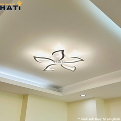 Đèn ốp trần led hình lưỡi rìu 5 cánh