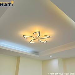 Đèn ốp trần led hình lưỡi rìu 5 cánh