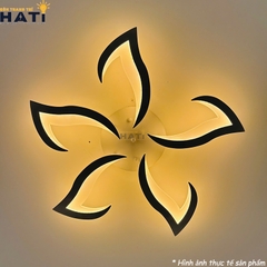 Đèn ốp trần led hình lưỡi rìu 5 cánh