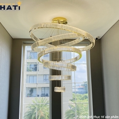 Đèn thả pha lê Cindy