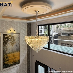 Đèn thả pha lê Erlan