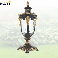 Đèn trụ cổng cao Amber