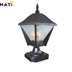 Đèn trụ cổng cao Anode màu đen