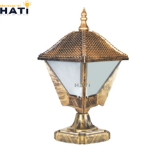 Đèn trụ cổng cao Anode màu vàng