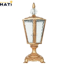 Đèn trụ cổng cao Dorite màu vàng