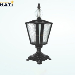 Đèn trụ cổng cao Sidian màu đen